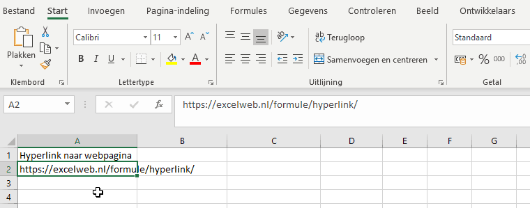 Hyperlink Maken In Excel Naar Webpagina, Document Of Blad